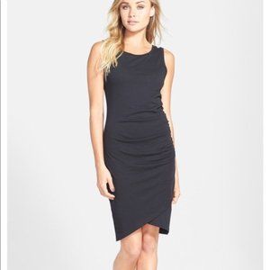 Tildon Rushed Cotton Tank Dress